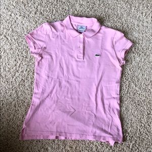 Ladies Lacoste Short Sleeve Polo